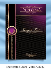 simple certificate templates to edit and print