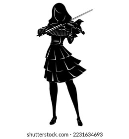 Simple character silhouette design for your projects need