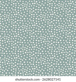 Fundo cinza simples, encantador com pontos polka brancos.