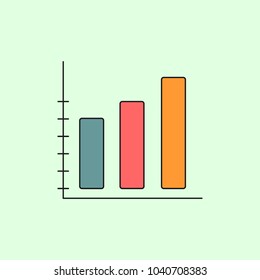 Simple Chart Banking And Finance Icon