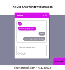 A Simple Chat Window.