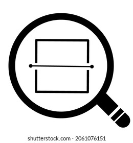 simple check Icon. Illustration isolated on a white background. Vector gray sign symbol