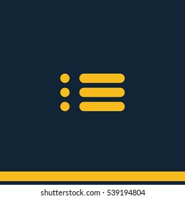 Simple check list icon.