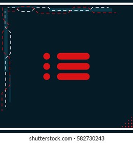 Simple check list icon.