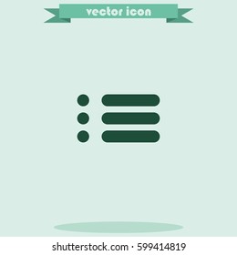 Simple check list icon.