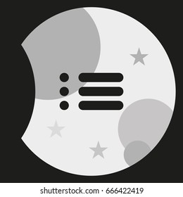 Simple check list icon.