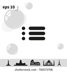 Simple check list icon.