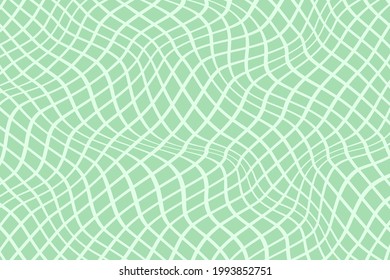 Simple checkered grid background. Vector illustration of pattern with optical illusion, op art.