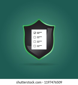 simple checklist icon