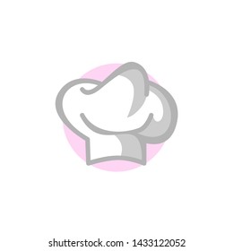 simple chef logo. learning by cooking logo. Online cooking classes, step by step classes. cooking courses. product previews, reviews and displays.