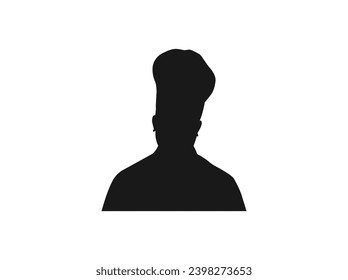 Simple chef's hat icon for logos, websites and apps Simple icon of the chef 's hat. Chef silhouette collection Original Vector Illustration.vector collection isolated on white background. EPS 10.