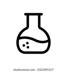 Simple Chemistry icon. The icon can be used for websites, print templates, presentation templates, illustrations, etc