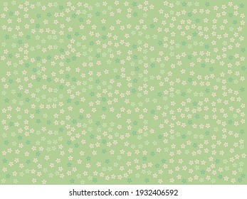 Simple cherry blossom background pattern. A lot of studded versions.