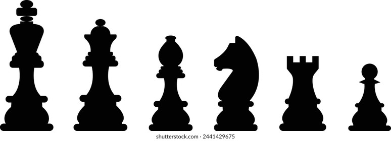 Simple Chess Related Vector Icons set. Contains such Icon as Queen, Strategy, Checkmate and more. for web design isolated on transparent background, From Fitness, Health and activity sports icon.