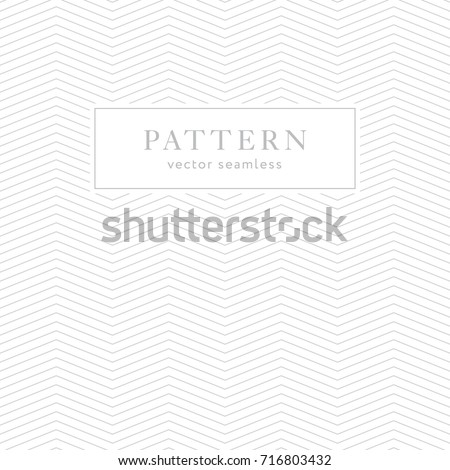 Simple chevron seamless pattern. Light collection. Zigzag textured background design. Template for prints, wrapping paper, fabrics, covers, flyers, banners, posters and placards. Vector illustration.