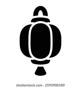 Simple Chinese New Year glyph icon. The icon can be used for websites, print templates, presentation templates, illustrations, etc	