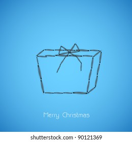 Simple Christmas card box
