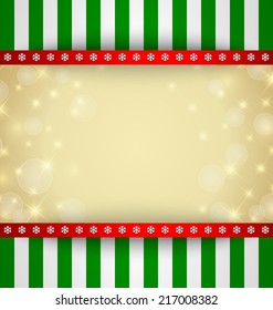 Simple Christmas card template or document background