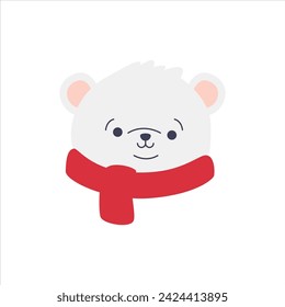 simple christmas elements flat vector