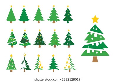Simple Christmas Tree Transparent Images