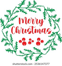 A simple Christmas typography design, Christmas, Design, modern, illustration, vector, design, abstract, print, T-shirt, design,