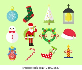 Simple Christmas Vector Graphic Pack