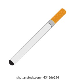 Cigarette Pixel Art Stock Vector (Royalty Free) 387471019