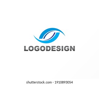 Identidad de diseño de logotipo de concepto de círculo simple para icono de empresa