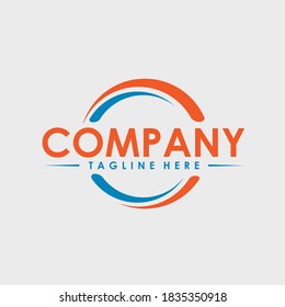 simple circle design with several outlines