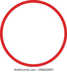 Simple circle logo design and symbol art