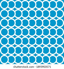 Simple Circle pattern. Seamless pattern background. Fish scale pattern. Abstract geometric background in a marine theme.