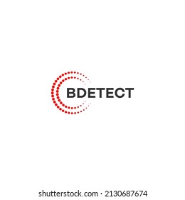 simple circle vector logo design