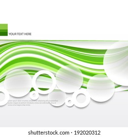 Simple Circles Design Background