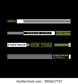 simple city slogan strip design, perfect for designing screen printing, t-shirts, hoodies, jackets and more