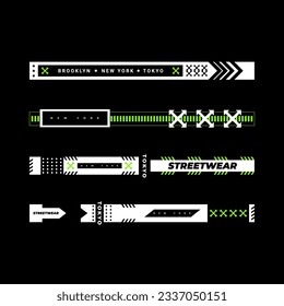 simple city slogan strip design, perfect for designing screen printing, t-shirts, hoodies, jackets and more