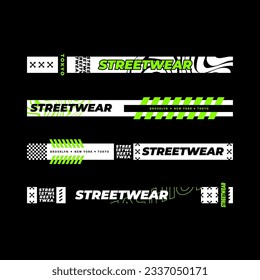 simple city slogan strip design, perfect for designing screen printing, t-shirts, hoodies, jackets and more