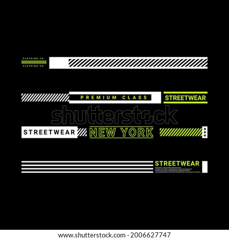 simple city slogan strip design, perfect for designing screen printing, t-shirts, hoodies, jackets and more