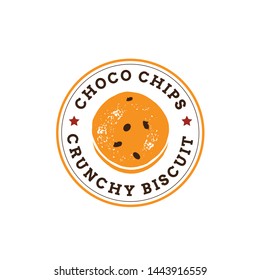 Simple Classic Biscuit Circle Seal Logo Design Inspiration