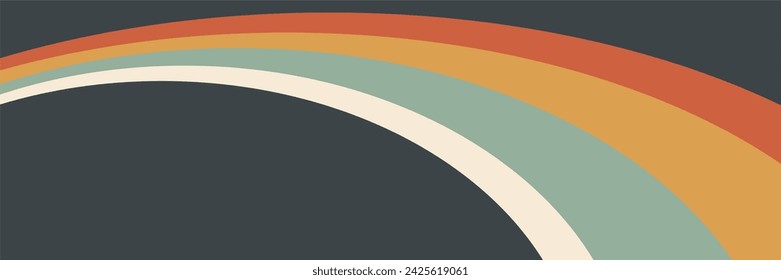 simple classic color curve background
