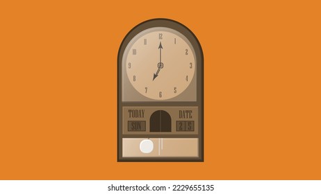 Simple Classic Ding Dong Clock