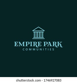 Simple and classic logo for law firm
