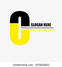 Simple classic and modern logo with the concept letter O.
