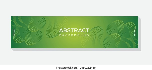 Simple and clean abstract background for social media cover photo use, by use blue and green gradient color