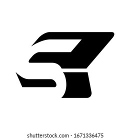 Simple and clean Alphabet logo design