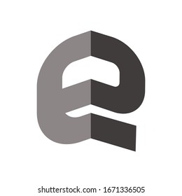 Diseño sencillo y limpio del logotipo Alphabet