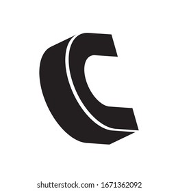 Simple and clean Alphabet logo design