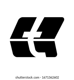 Simple and clean Alphabet logo design