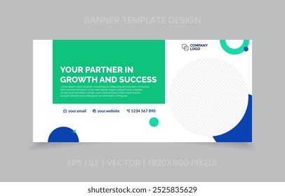 Simple and clean banner templates for professional use. Great for marketing materials, websites, and social media. Fully editable for easy customization.