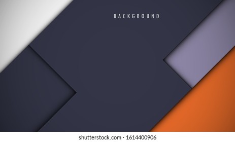 Simple, Clean, With Blank Space. Card, Cover, Header, Publication, Presentation, Landing Page, Background, Wallpaper Template. Modern Abstract Minimal Design Graphic Vector EPS10.