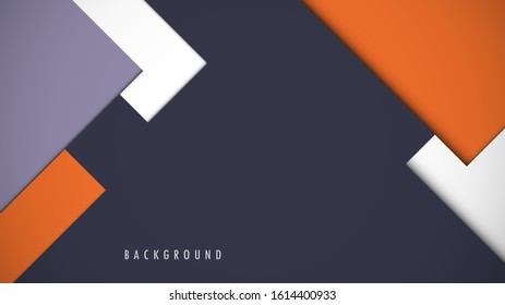 Simple, Clean, With Blank Space. Card, Cover, Header, Publication, Presentation, Landing Page, Background, Wallpaper Template. Modern Abstract Minimal Design Graphic Vector EPS10.